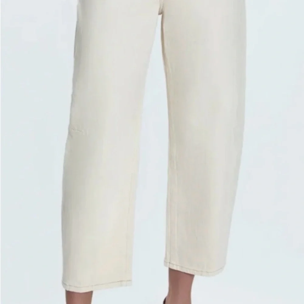 NWT Pistola Eli High Rise Arched Leg in Ecru - Picture 6 of 10